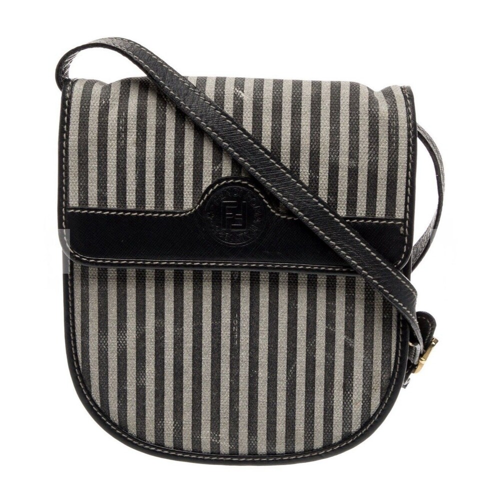 FENDI Canvas Crossbody Vintage Bag